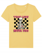 Anti Valentine Day - True love never dies v2 Tricou mânecă scurtă guler larg fitted Damă Expresser