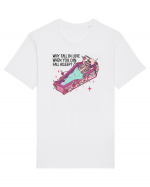 Anti Valentine Day - Why fall in love when you can fall asleep Tricou mânecă scurtă Unisex Rocker