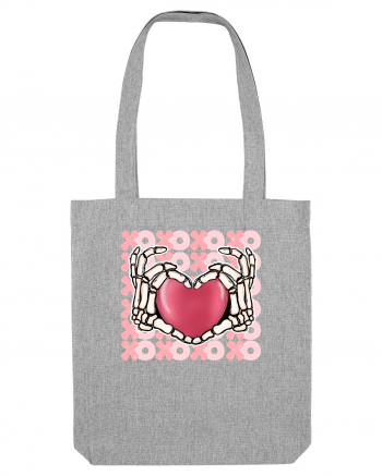 Anti Valentine Day - Your hands are holding my heart Heather Grey