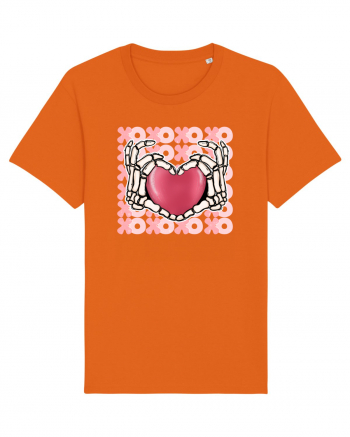 Anti Valentine Day - Your hands are holding my heart Bright Orange