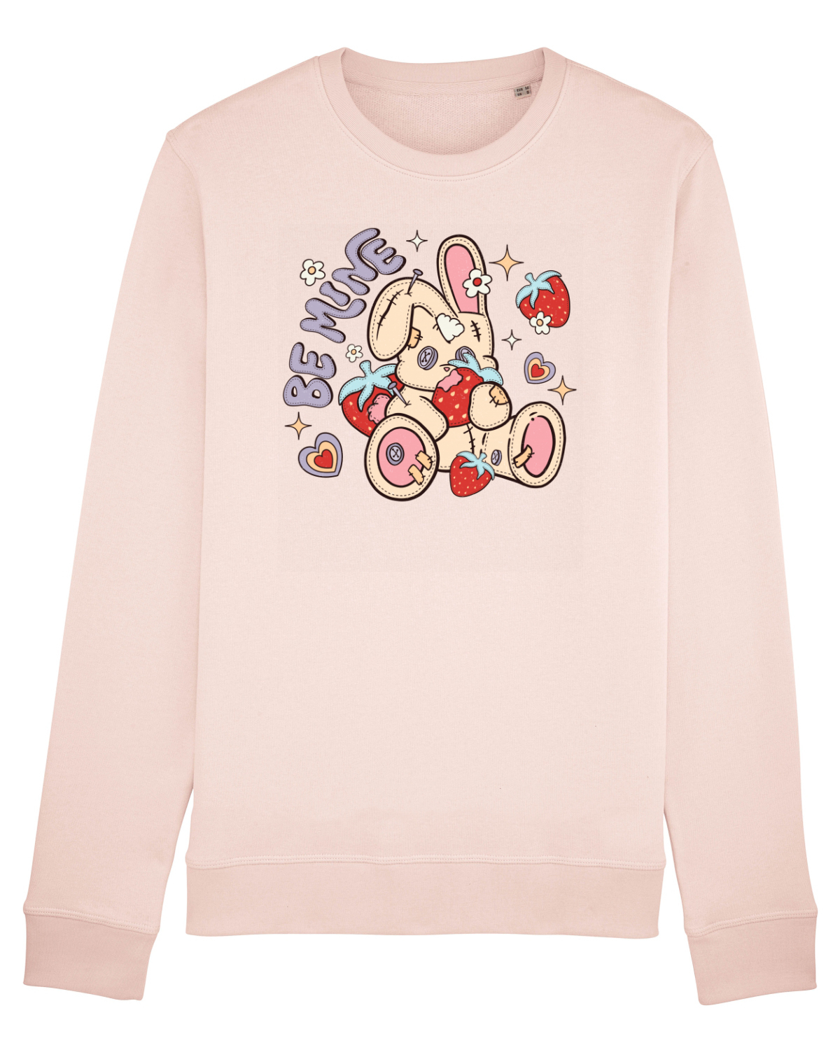 Bluză mânecă lungă Unisex Rise Candy Pink