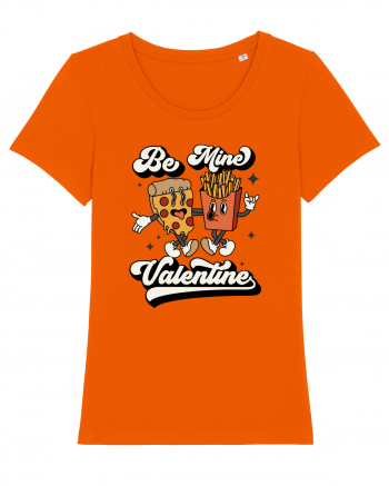 retro chic de Ziua Îndrăgostiților - Be Mine Valentine Bright Orange