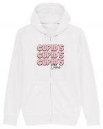 retro chic de Ziua Îndrăgostiților - Cupid vibes Hanorac cu fermoar Unisex Connector