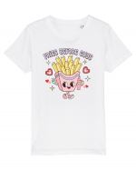 retro chic de Ziua Îndrăgostiților - Fries Before Guys Tricou mânecă scurtă  Copii Mini Creator