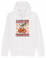 retro chic de Ziua Îndrăgostiților - I love You Cherry Much Hanorac cu fermoar Unisex Connector