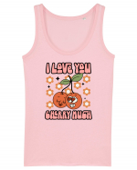 retro chic de Ziua Îndrăgostiților - I love You Cherry Much Maiou Damă Dreamer