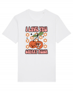 retro chic de Ziua Îndrăgostiților - I love You Cherry Much Tricou mânecă scurtă Unisex Rocker