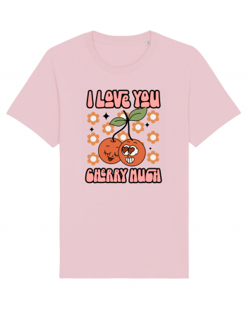 retro chic de Ziua Îndrăgostiților - I love You Cherry Much Cotton Pink