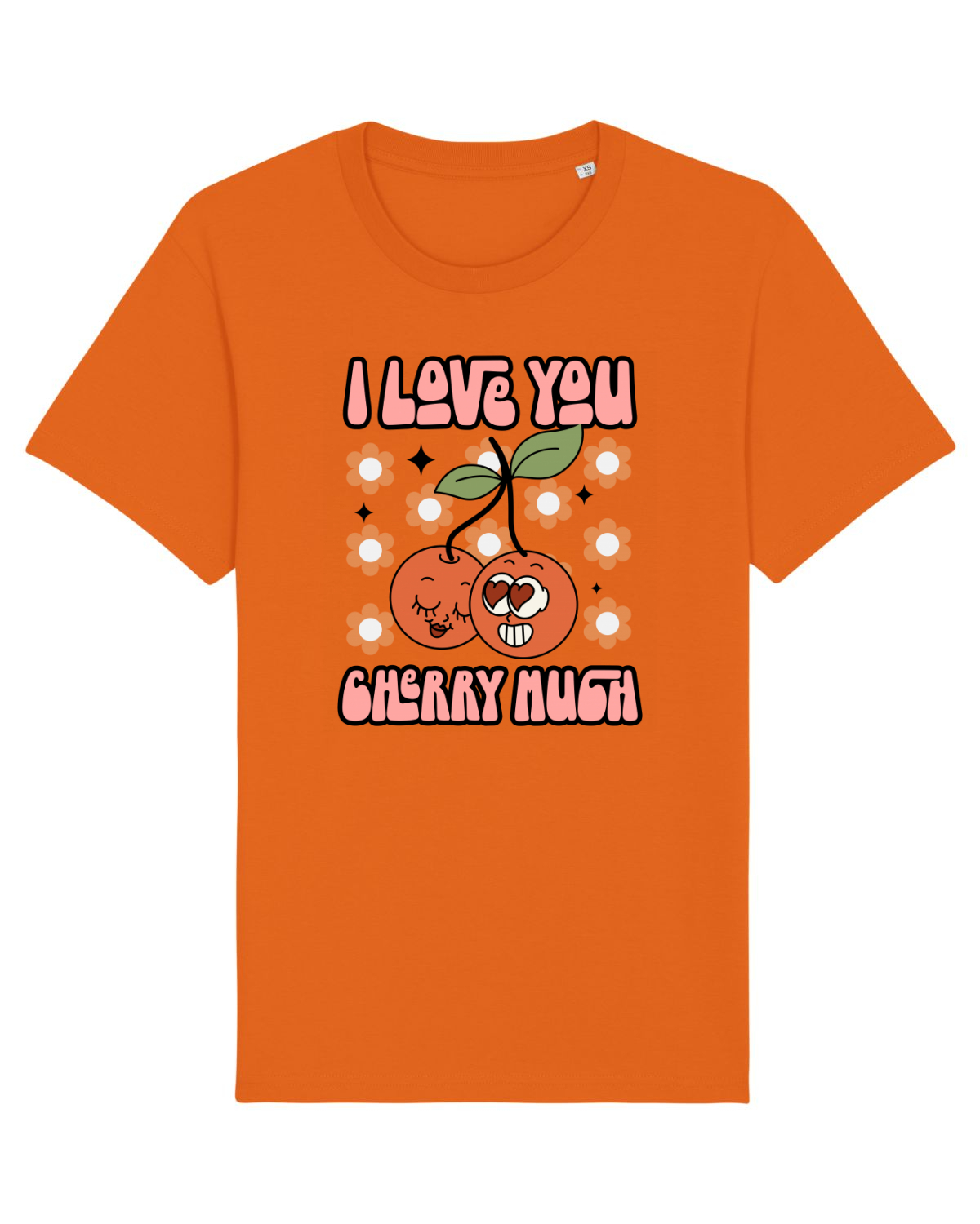 Tricou mânecă scurtă Unisex Rocker Bright Orange