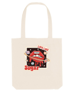 retro chic de Ziua Îndrăgostiților - Lips like sugar Sacoșă textilă