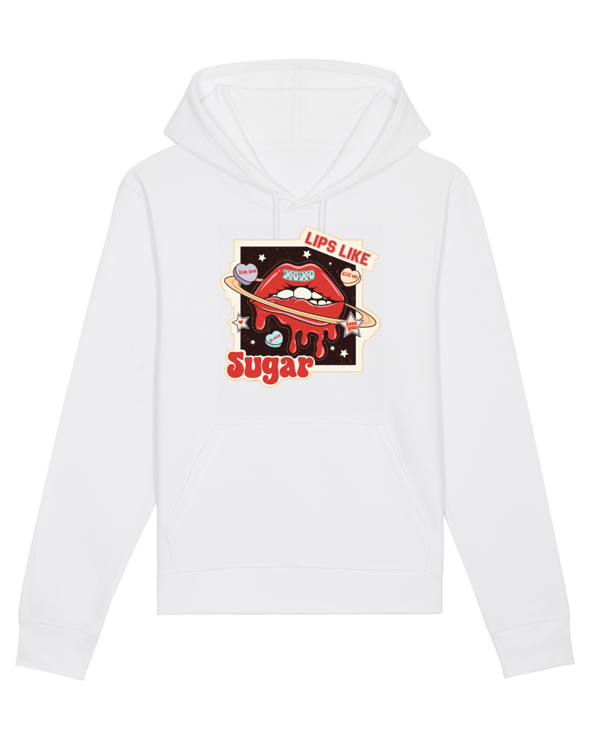 Hanorac Unisex Drummer White