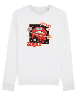retro chic de Ziua Îndrăgostiților - Lips like sugar Bluză mânecă lungă Unisex Rise