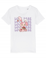 retro chic de Ziua Îndrăgostiților - Love Babe Tricou mânecă scurtă  Copii Mini Creator