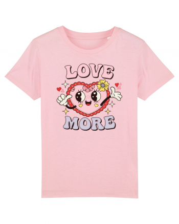 retro chic de Ziua Îndrăgostiților - Love More Cotton Pink