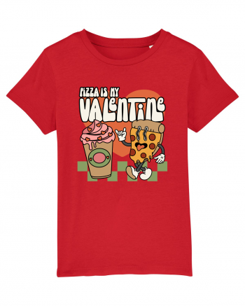 retro chic de Ziua Îndrăgostiților - Pizza Is My Valentine Red