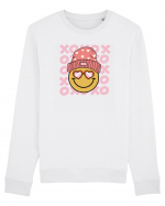 retro chic de Ziua Îndrăgostiților - Smile when in love Bluză mânecă lungă Unisex Rise