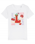 retro chic de Ziua Îndrăgostiților - So Much Love Tricou mânecă scurtă  Copii Mini Creator