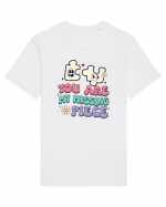 retro chic de Ziua Îndrăgostiților - You are my missing piece Tricou mânecă scurtă Unisex Rocker