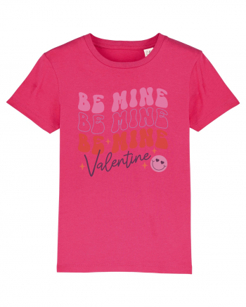 Retro Chic Valentine - Be mine 3 times Raspberry