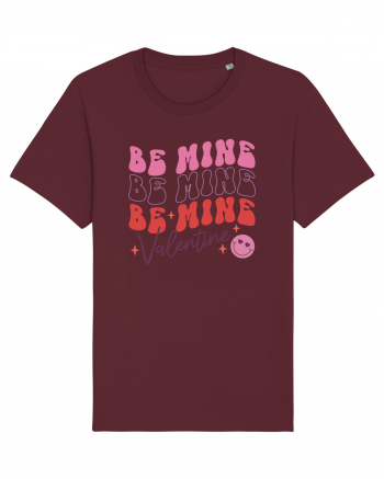 Retro Chic Valentine - Be mine 3 times Burgundy