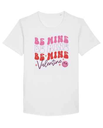 Retro Chic Valentine - Be mine 3 times White