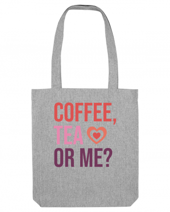 Retro Chic Valentine - Coffe, tea or me Heather Grey