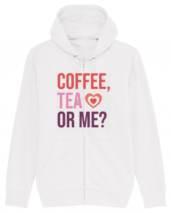 Retro Chic Valentine - Coffe, tea or me White