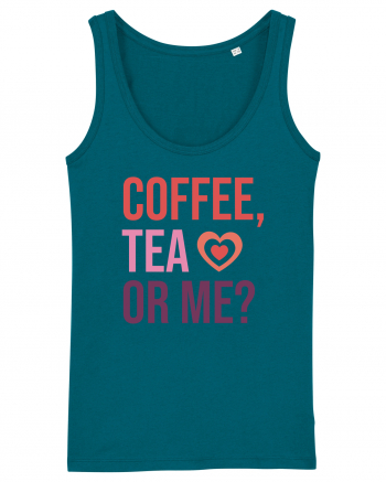 Retro Chic Valentine - Coffe, tea or me Ocean Depth