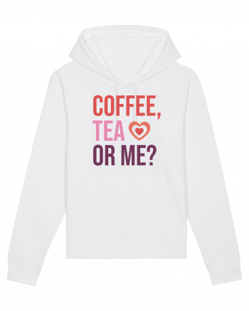 Retro Chic Valentine - Coffe, tea or me White