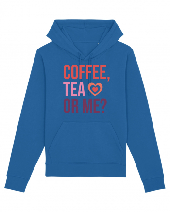 Retro Chic Valentine - Coffe, tea or me Royal Blue