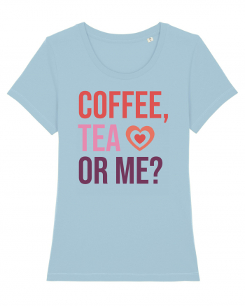 Retro Chic Valentine - Coffe, tea or me Sky Blue