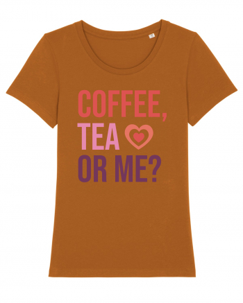 Retro Chic Valentine - Coffe, tea or me Roasted Orange