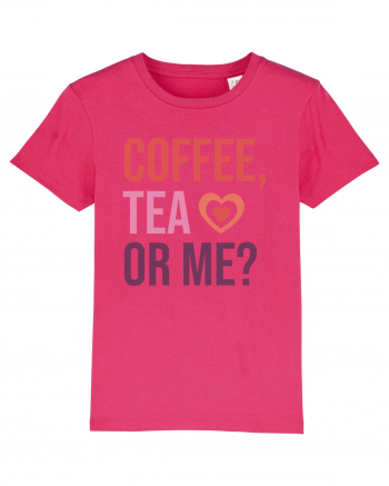 Retro Chic Valentine - Coffe, tea or me Raspberry