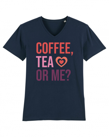 Retro Chic Valentine - Coffe, tea or me French Navy