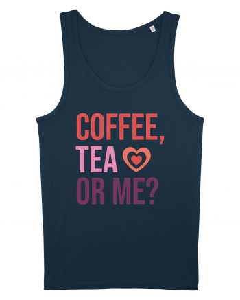 Retro Chic Valentine - Coffe, tea or me Navy