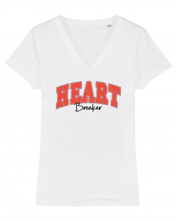 Retro Chic Valentine - Heart breaker White