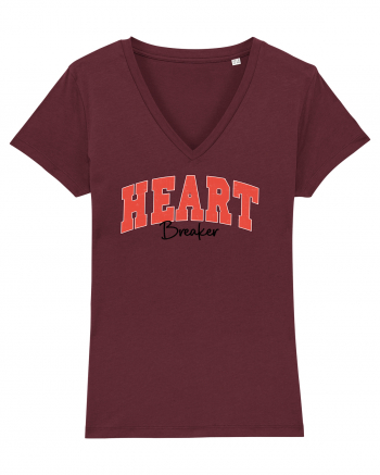 Retro Chic Valentine - Heart breaker Burgundy