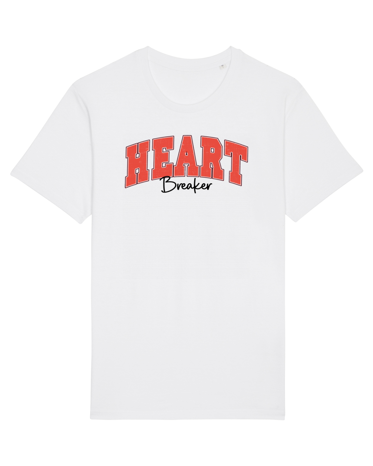 Tricou mânecă scurtă Unisex Rocker White