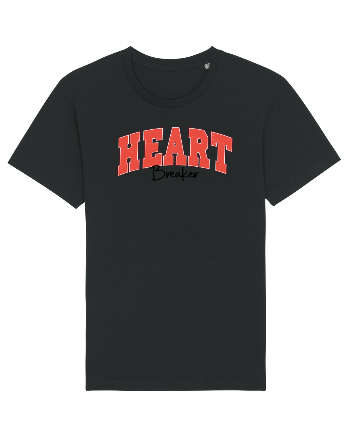 Tricou mânecă scurtă Unisex Rocker Black