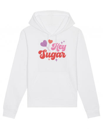 Retro Chic Valentine - Hey sugar White