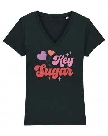 Retro Chic Valentine - Hey sugar Black