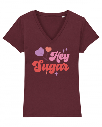 Retro Chic Valentine - Hey sugar Burgundy