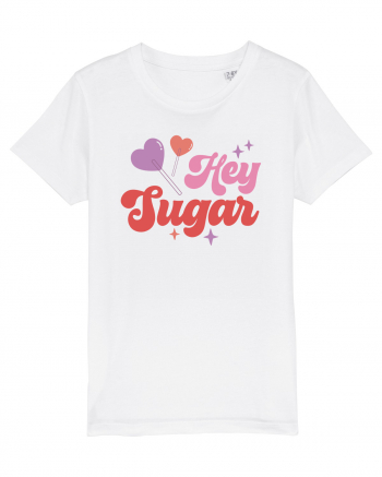 Retro Chic Valentine - Hey sugar White