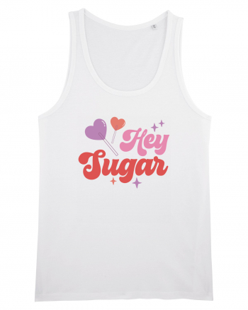 Retro Chic Valentine - Hey sugar White