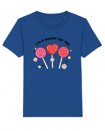 Retro Chic Valentine - I am a sucker for you Majorelle Blue