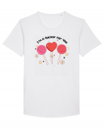 Retro Chic Valentine - I am a sucker for you Tricou mânecă scurtă guler larg Bărbat Skater