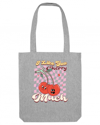 Retro Chic Valentine - I love you cherry much Heather Grey