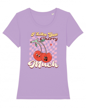 Retro Chic Valentine - I love you cherry much Lavender Dawn