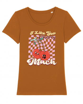 Retro Chic Valentine - I love you cherry much Roasted Orange