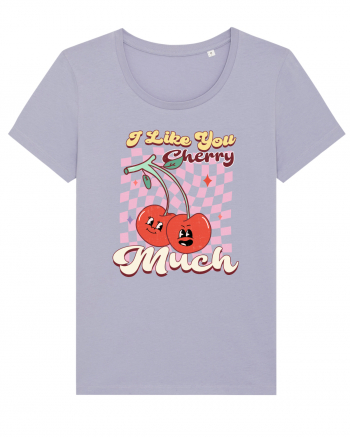 Retro Chic Valentine - I love you cherry much Lavender